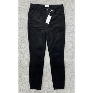 NWT Jelly Jeans‎ Black Corduroy Skinny Pants / Jr Women's Size 11 (30x28)